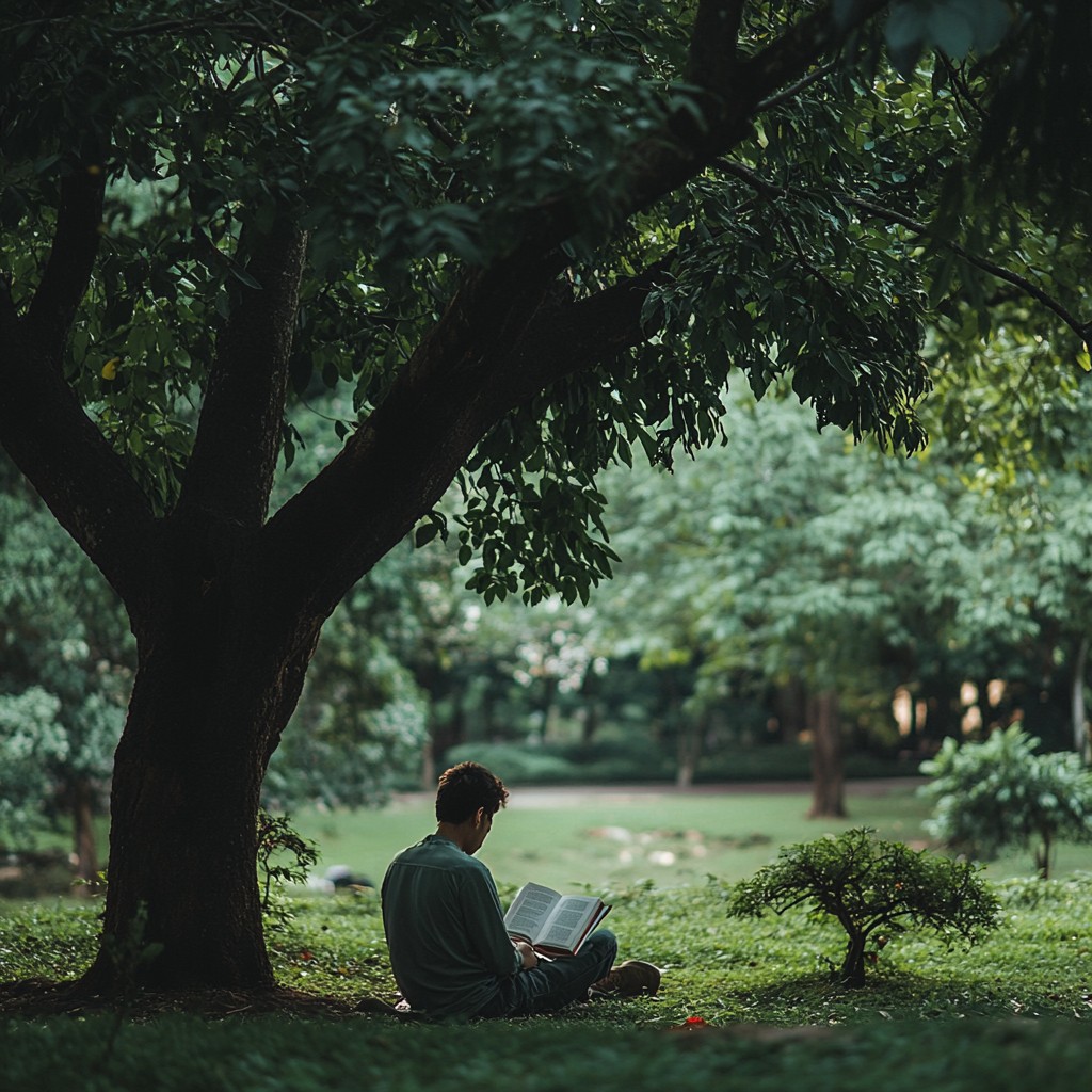 Outdoor Silent Reading Event